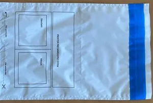 Bezpečnostní sáček A4 s kapsou na dokumenty